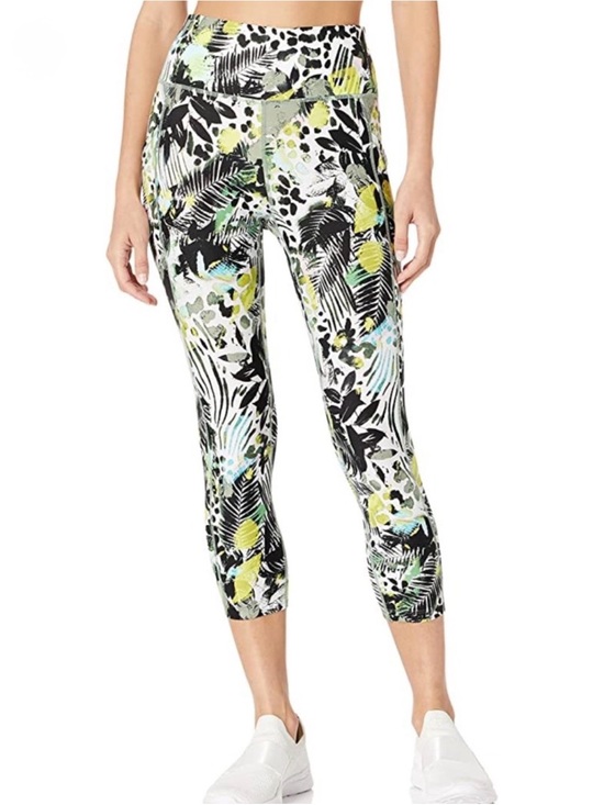 Calvin Klein Pants - Calvin Klein Performance High Waist Crop Tight Abstract Print Leggings Small NWT